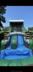 IMG 3409 1749073064 18FT Tropical Adventure Water Slide (wet)
