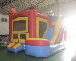 IMG 3666 1658770096 Sports 3 in 1 Bounce House Slide Combo