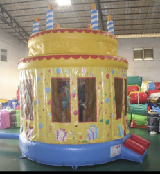 IMG 3683 1658771557 Birthday Cake 2 in 1 Bounce House