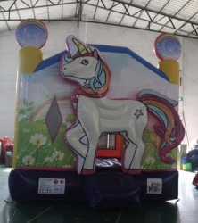 7B3FDFDB E129 4C98 B4E7 2512EC826639 1677830563 Magical Unicorn 2 in 1 Bounce house