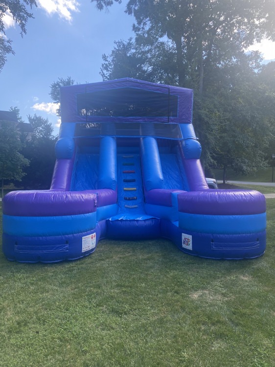 16ft Double Lane Water Slide