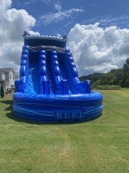 20ft Double Lane Tidal Wave Water Slide