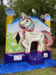 Magical Unicorn 2 in 1 Bounce house
