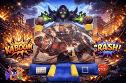 Marvel Avengers 2 in 1 Bounce House