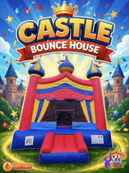 Castle 2 in 1 Bounce House