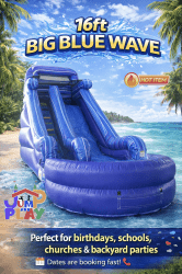 16ft Big Blue Wave