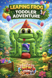 Leaping Frog Toddler Adventure Bounce House